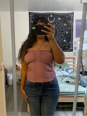 A New Day purple tube top size small
